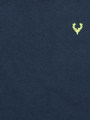 navy blue cotton blend tshirt - 15610582 - Standard Image - 3