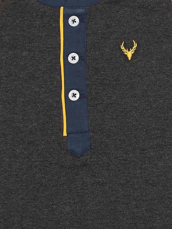 grey cotton blend tshirt - 15610585 - Zoom Image - 3