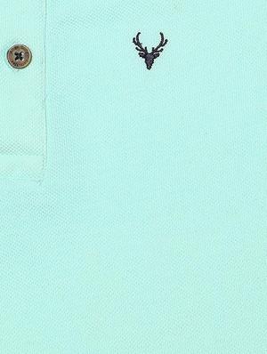 green cotton blend tshirt - 15610586 - Standard Image - 3