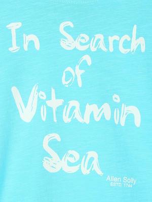 blue cotton tshirt - 15610619 - Standard Image - 3