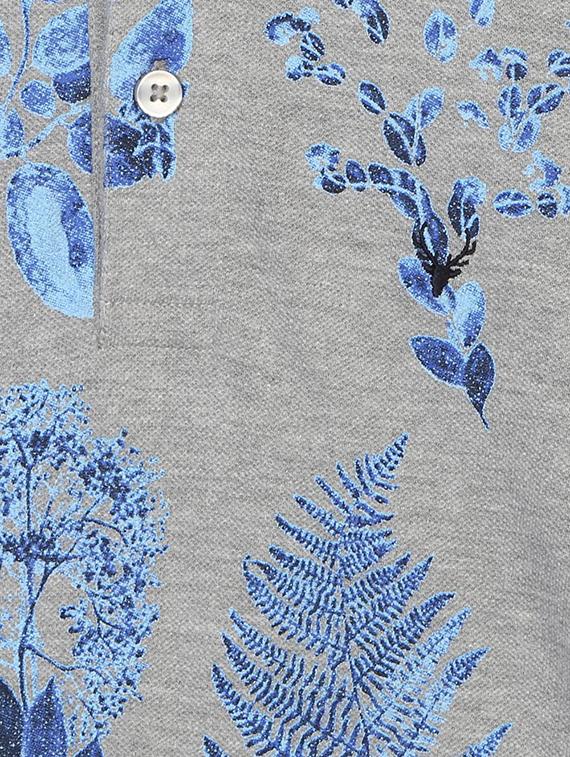grey cotton blend tshirt - 15610634 - Zoom Image - 3