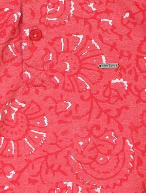 red cotton blend tshirt - 15610638 - Standard Image - 3