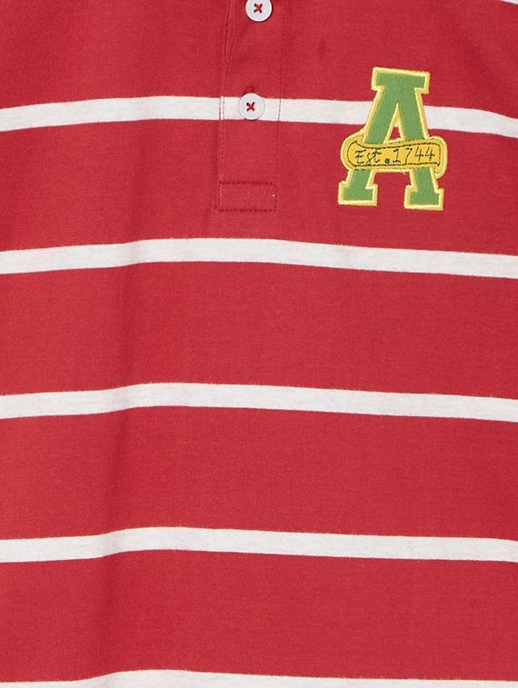 red cotton blend tshirt - 15610641 - Zoom Image - 3
