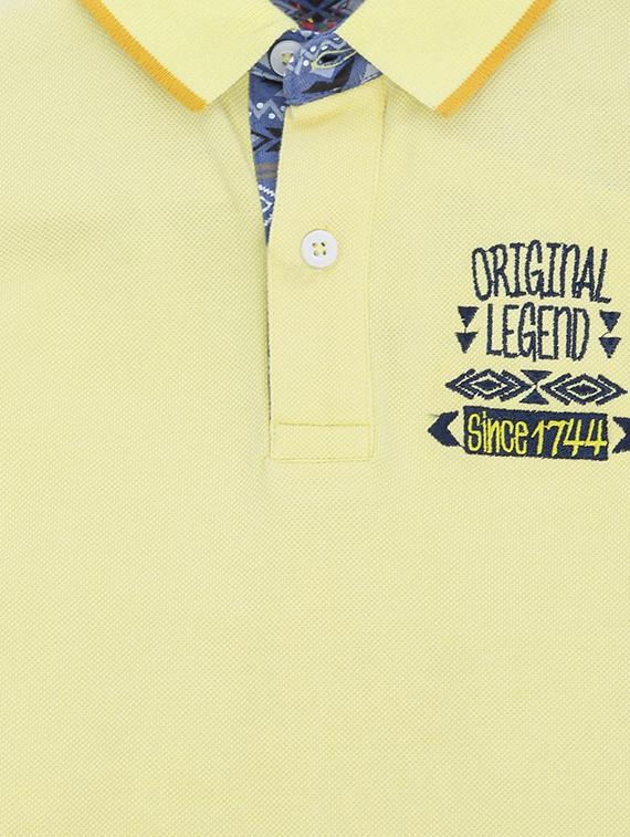yellow cotton blend tshirt - 15610657 - Zoom Image - 3