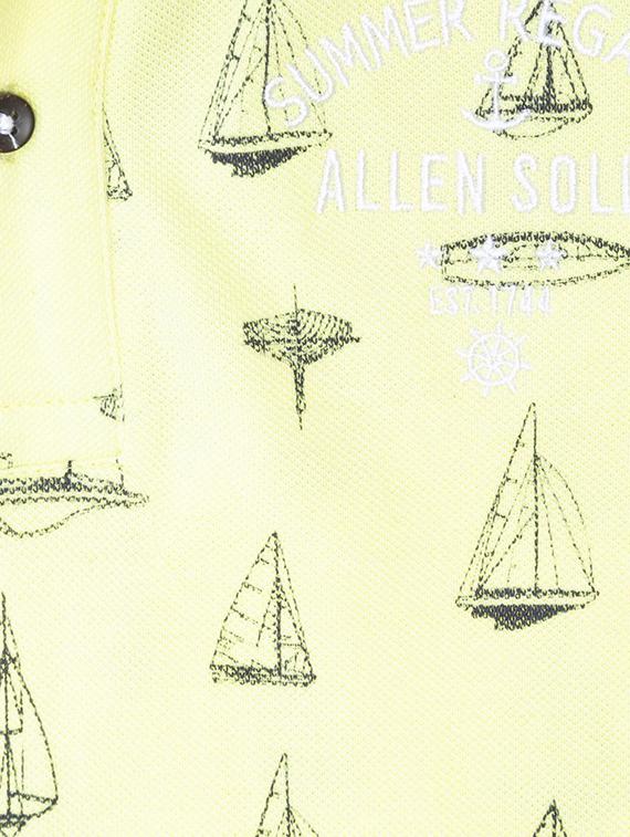 yellow cotton blend tshirt - 15610663 - Zoom Image - 3