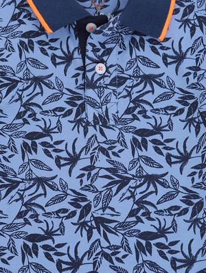 blue cotton blend tshirt - 15610694 - Standard Image - 3
