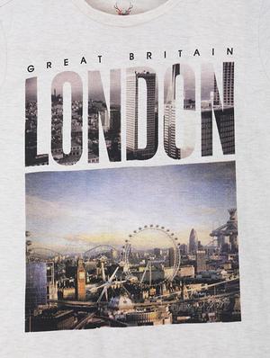 white cotton blend tshirt - 15610696 - Standard Image - 3