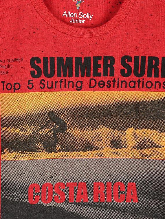 red cotton tshirt - 15610699 - Zoom Image - 3