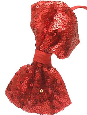 red plastic hairband - 15611179 - Standard Image - 3