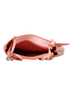 pink leatherette (pu) combo tote - 15611374 - Standard Image - 3