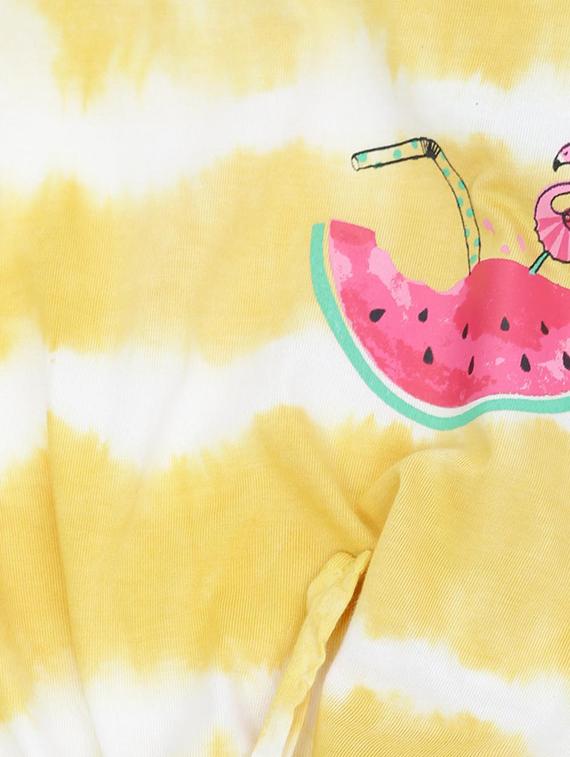 yellow cotton blend top - 15611475 - Zoom Image - 3