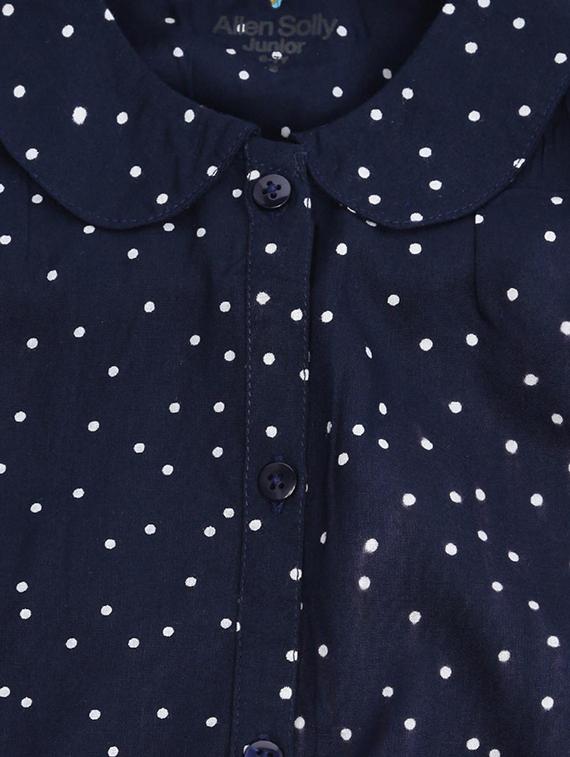 blue cotton blend shirt - 15611480 - Zoom Image - 3