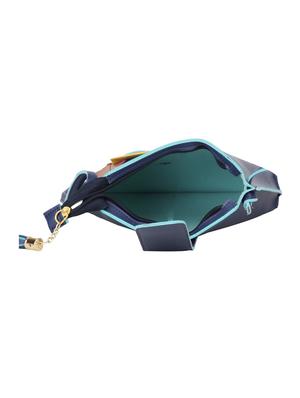 blue leatherette (pu) regular sling bag - 15611489 - Standard Image - 3