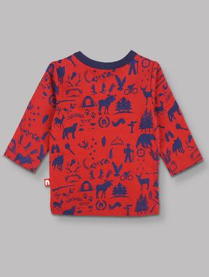 red cotton full length set - 15611647 - Standard Image - 3