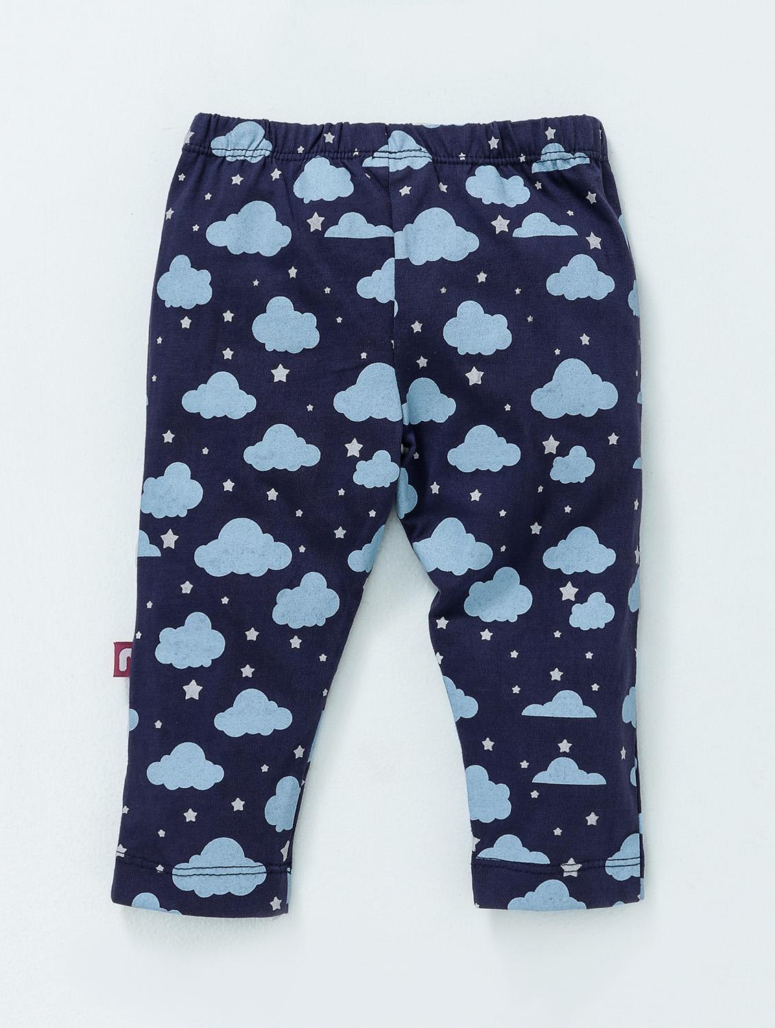 blue cotton full length set - 15611652 - Zoom Image - 3