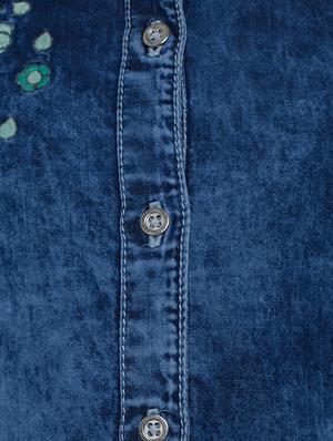 blue cotton shirt - 15611748 - Standard Image - 3