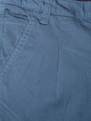 blue cotton blend cargo - 15611891 - Standard Image - 3