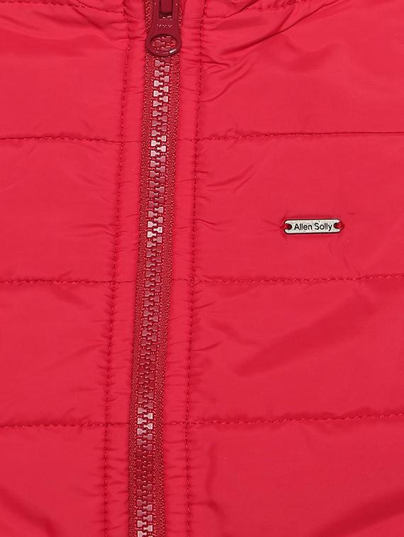 red polyester quilted jacket - 15611930 - Zoom Image - 3