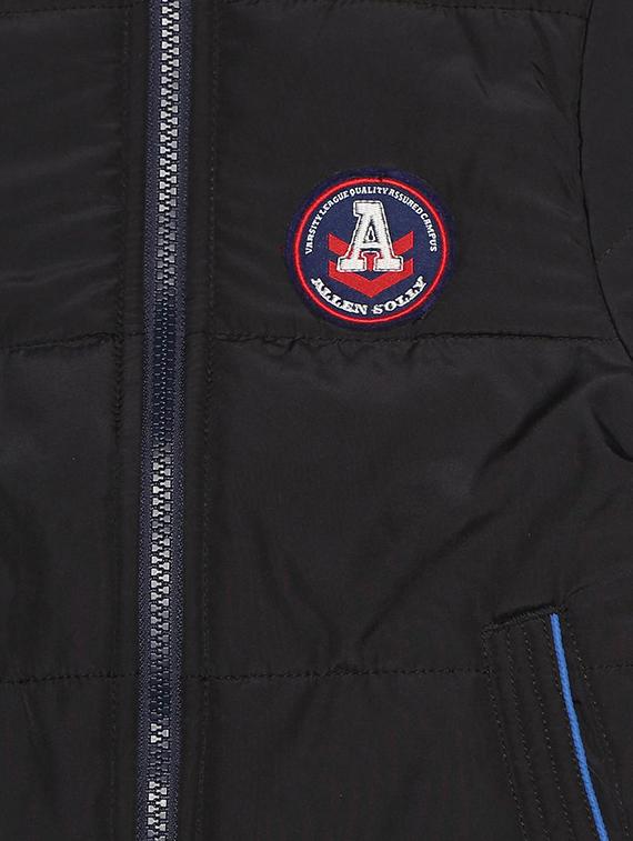 black polyester quilted jacket - 15611933 - Zoom Image - 3