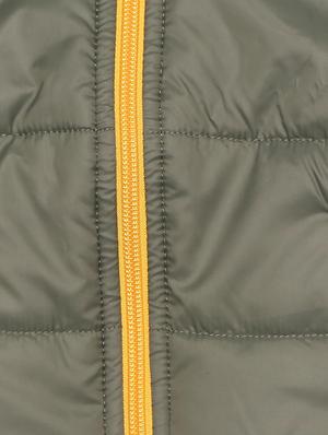 green polyester quilted jacket - 15611934 - Standard Image - 3