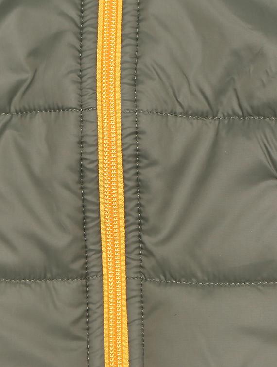 green polyester quilted jacket - 15611934 - Zoom Image - 3