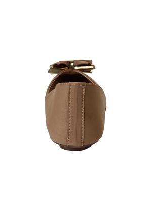 tan slip on ballerinas - 15612057 - Standard Image - 3