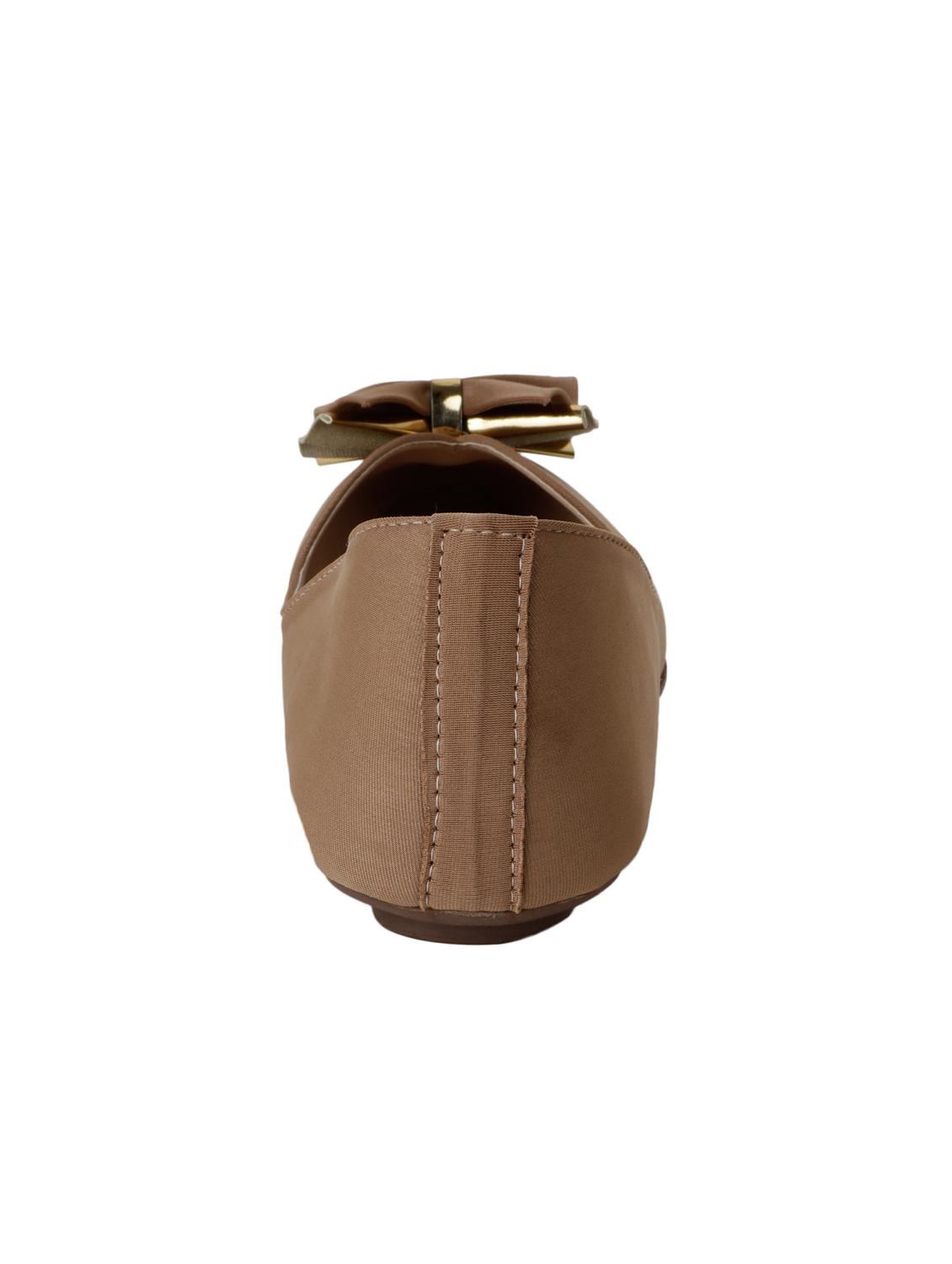 tan slip on ballerinas - 15612057 - Zoom Image - 3