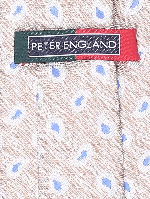 beige microfiber tie - 15612108 - Zoom Image - 3