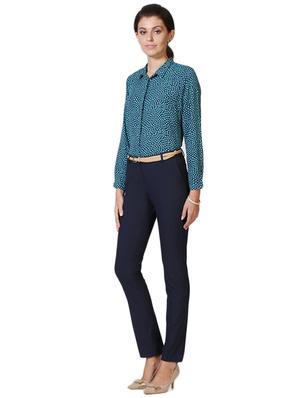 concealed placket heart print shirt - 15612776 - Standard Image - 3