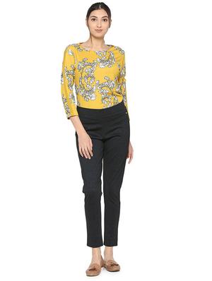 mid rise full length melange chinos - 15612867 - Standard Image - 3
