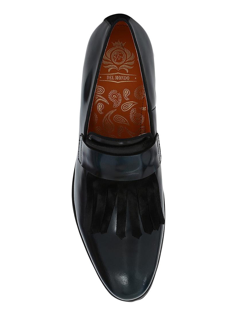 navy Patent Leather slip ons - 15613147 - Zoom Image - 3