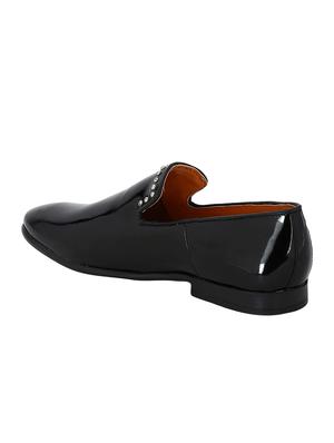 black Patent Leather slip ons - 15613148 - Standard Image - 3