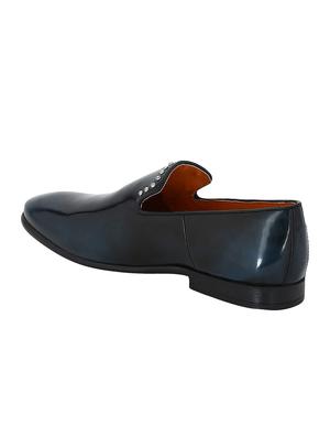 navy Patent Leather slip ons - 15613149 - Standard Image - 3