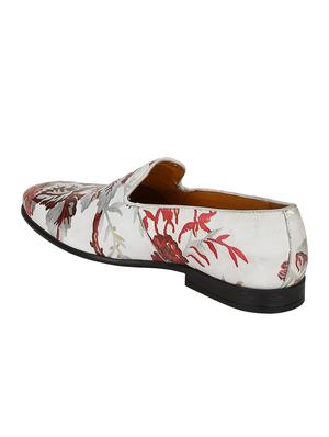 white Leather casual slip ons - 15613177 - Standard Image - 3