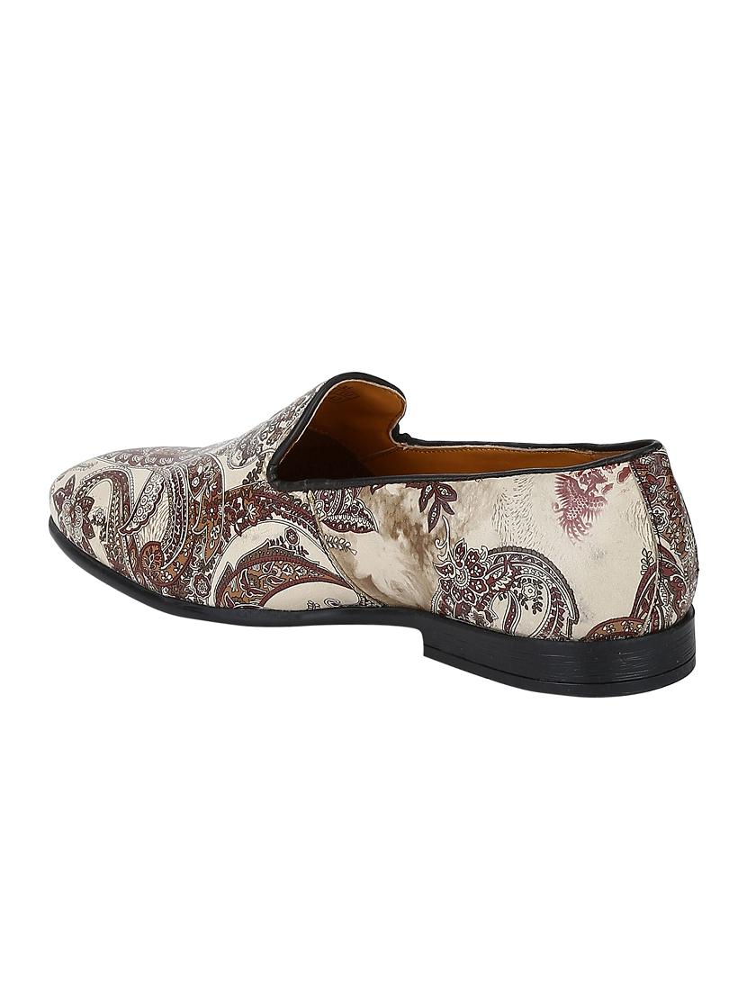 beige Leather casual slip ons - 15613196 - Zoom Image - 3