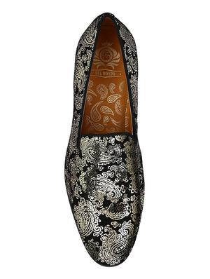 black Leather casual slip ons - 15613205 - Standard Image - 3