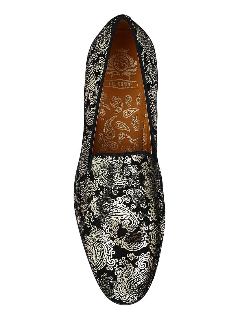 black Leather casual slip ons - 15613205 - Zoom Image - 3