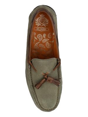 green Suede slip on loafers - 15613209 - Standard Image - 3