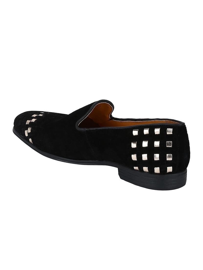 black Suede casual slipons - 15613210 - Zoom Image - 3
