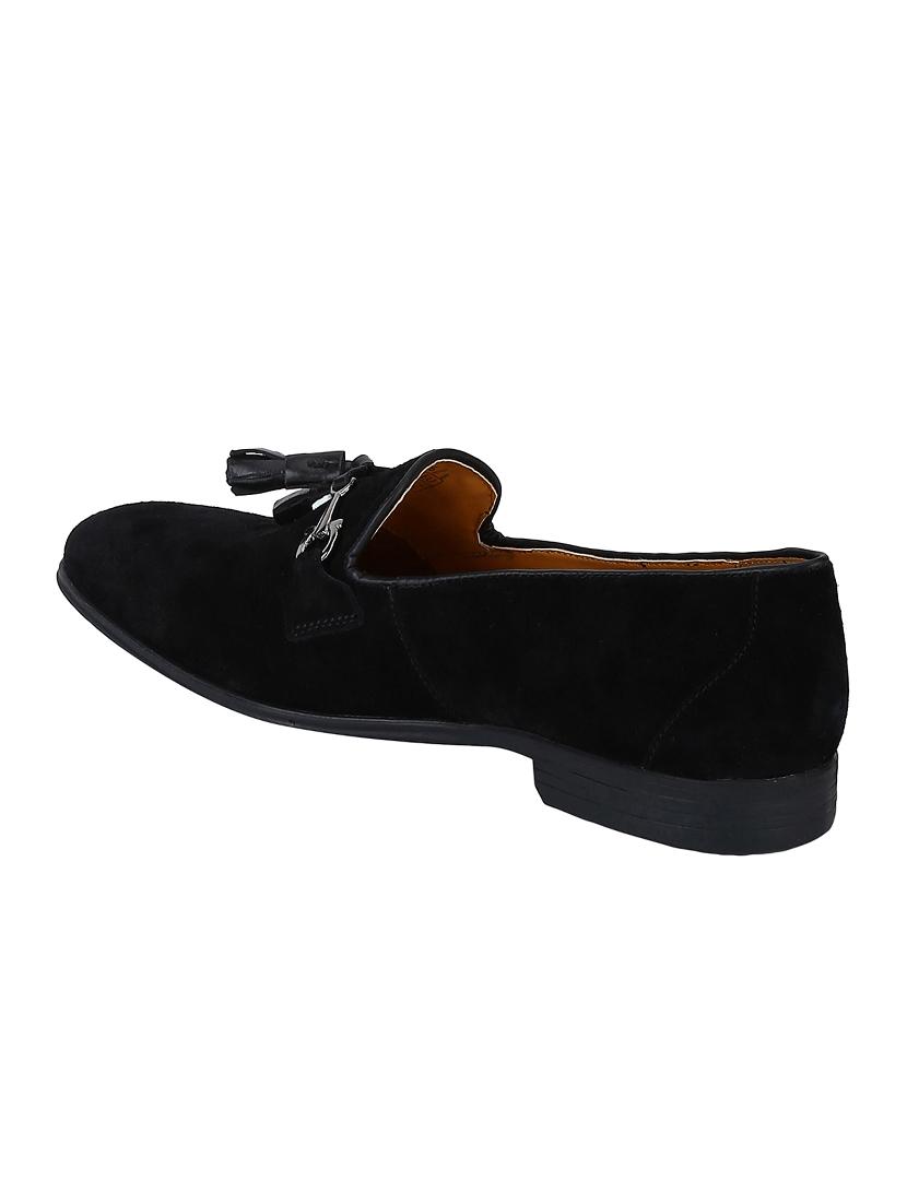 black Suede casual slipons - 15613217 - Zoom Image - 3