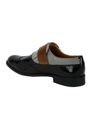 black Patent Leather slip ons - 15613247 - Standard Image - 3