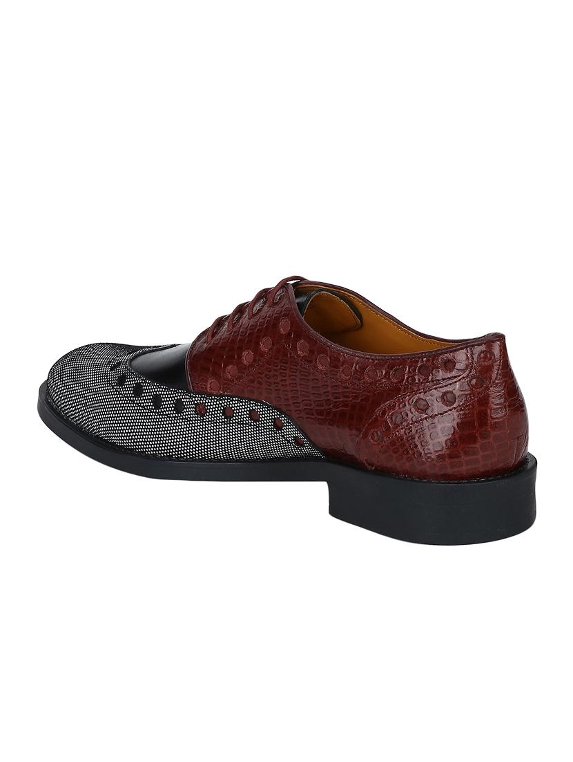multi colored Leather lace up shoes - 15613338 - Zoom Image - 3
