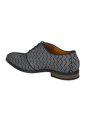 black Leather lace up shoes - 15613356 - Standard Image - 3