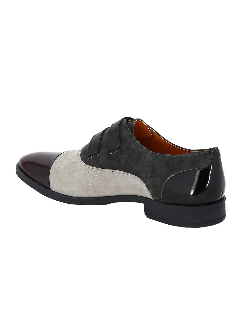 multi colored Suede slip on monk straps - 15613378 - Zoom Image - 3