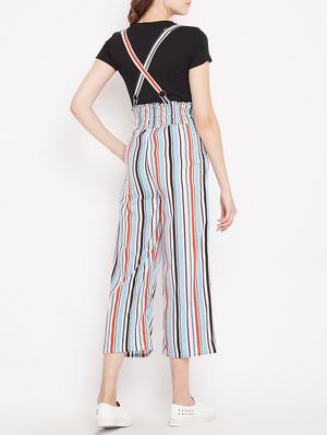 criss cross back trousers with suspenders - 15613511 - Standard Image - 3