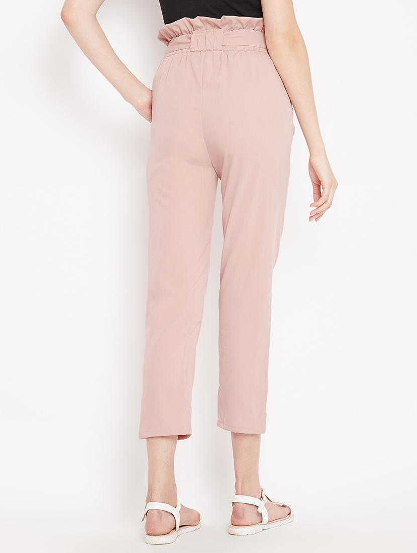 paperbag waist crop pant - 15613590 - Zoom Image - 3
