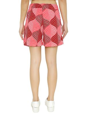 tie-knot detail printed shorts - 15614577 - Standard Image - 3