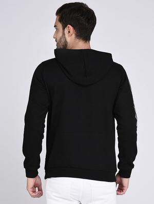 black taped fleece sweatshirt - 15614759 - Standard Image - 3