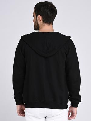 black fleece sweatshirt - 15614760 - Standard Image - 3