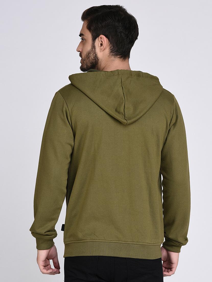 green fleece sweatshirt - 15614761 - Zoom Image - 3